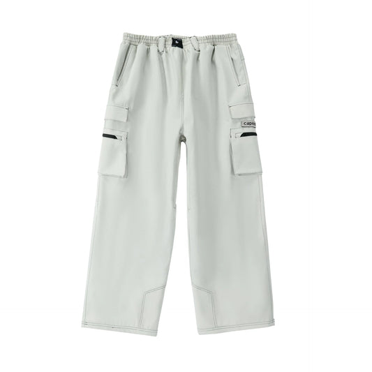 Capeesh Pantaloni Snow Pants - Light Grey
