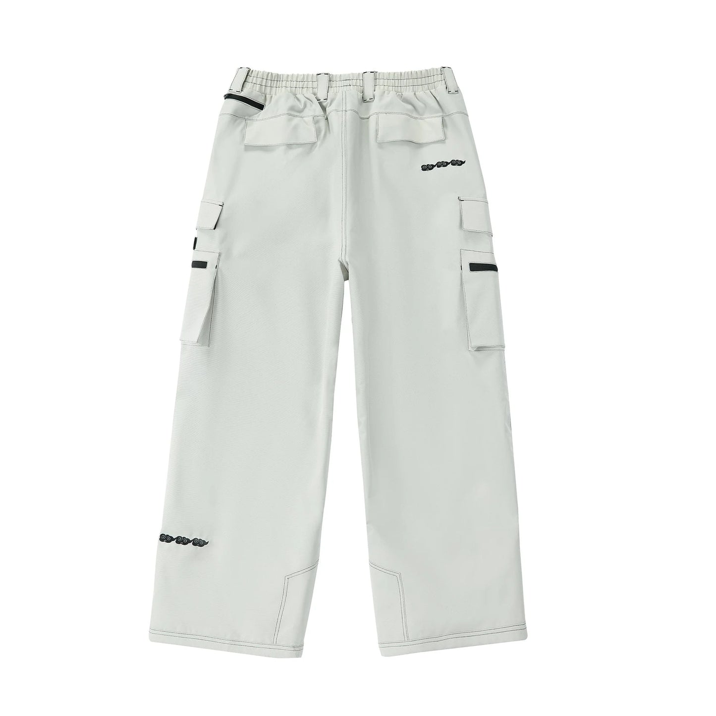 Capeesh Pantaloni Snow Pants - Light Grey