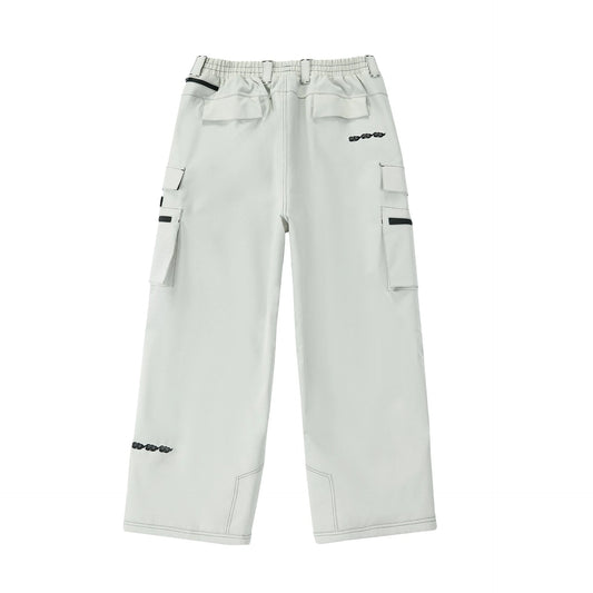 Capeesh Pantaloni Snow Pants - Light Grey