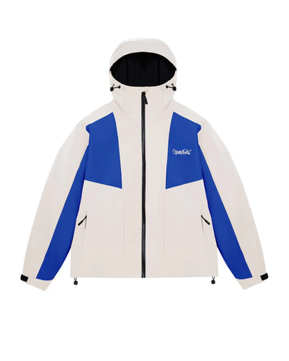 Ninetyroll Twin Line 30K Snow Jacket - White Blue
